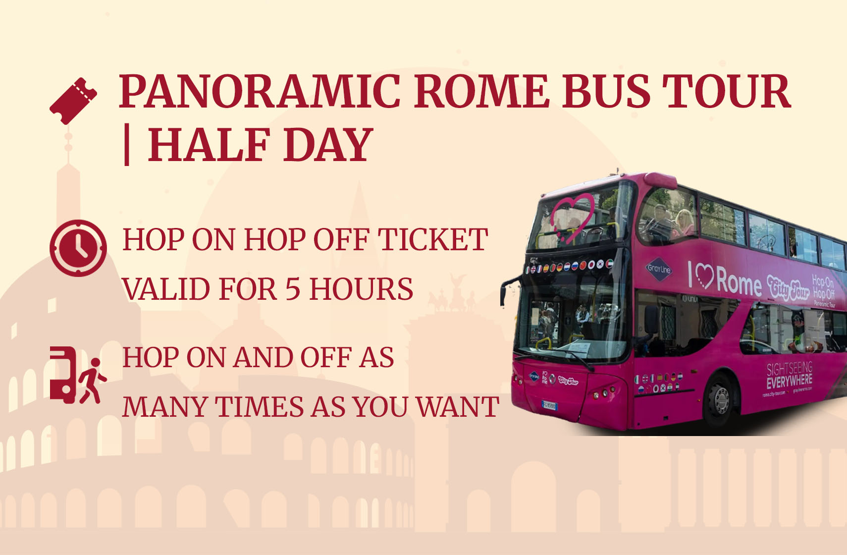 I Love Rome | Half Day