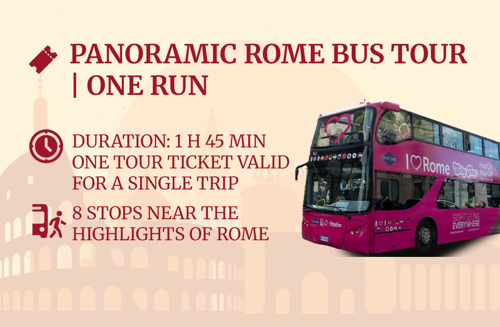 I Love Rome | One trip